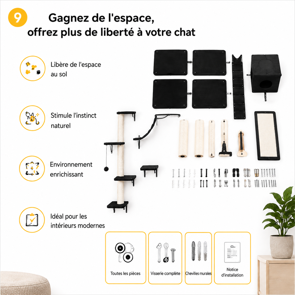 Contenu du kit Mewlora et bénéfices espace